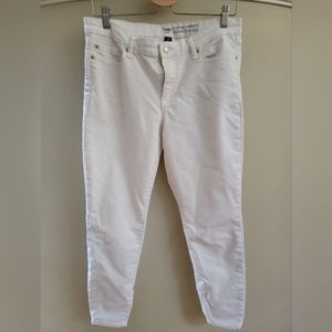 Gap White Jean Leggings Skimmer
